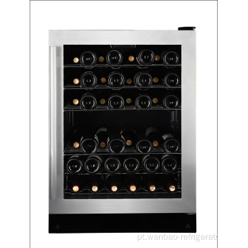 Refrigerador de vinho com resfriamento de ar de 18 garrafas
